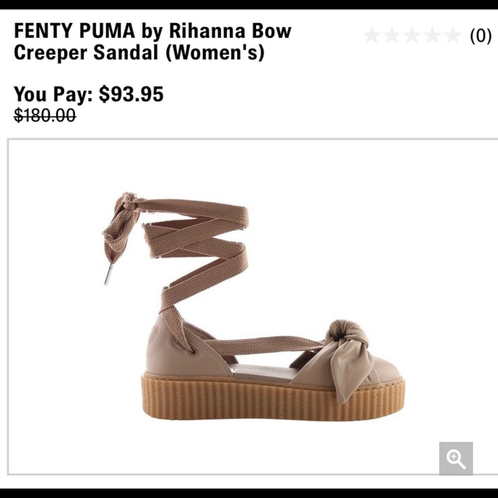 FENTY PUMA SANDLES. Reasonable offer taken